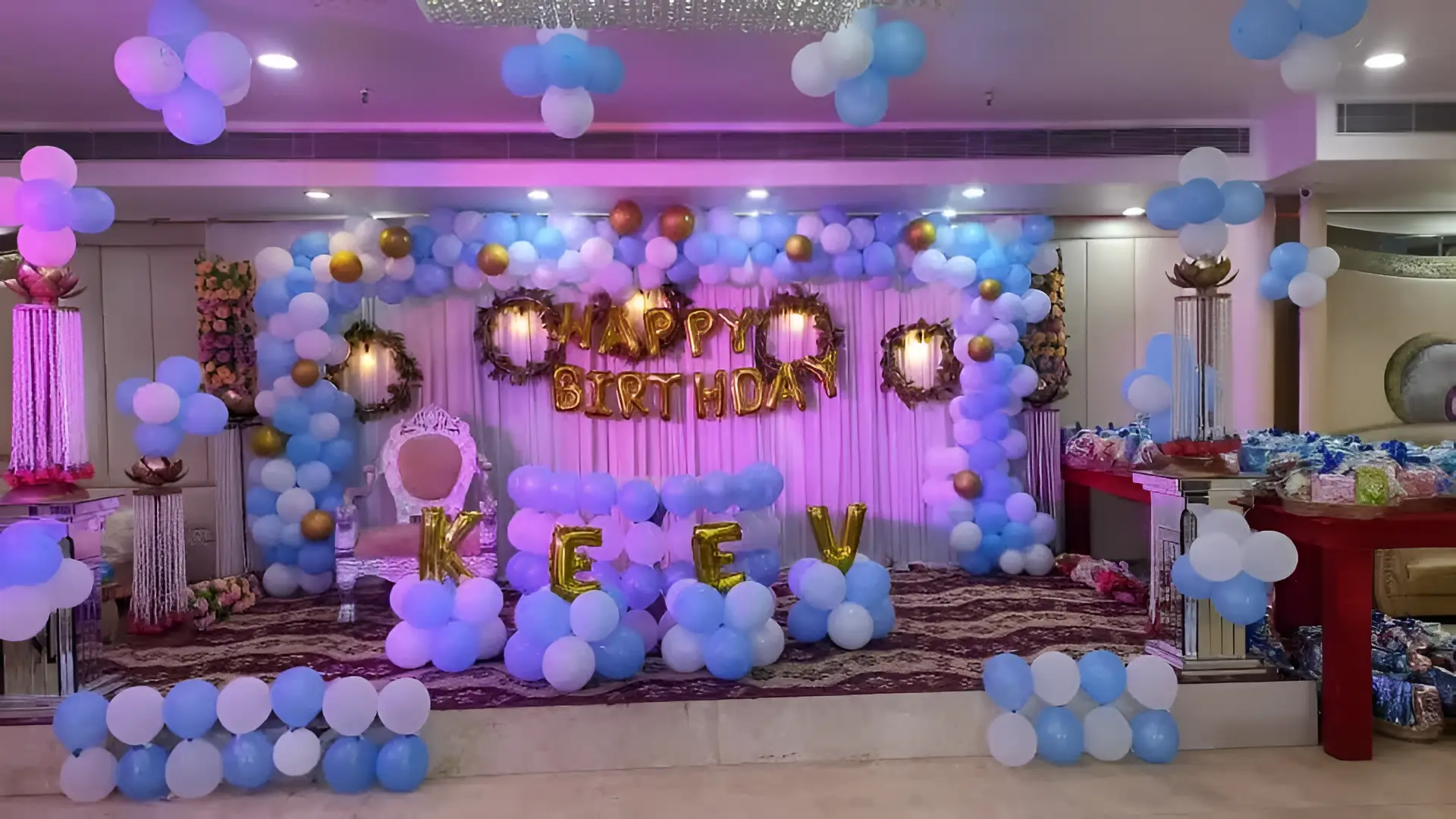 Wedding balloon decoration arch