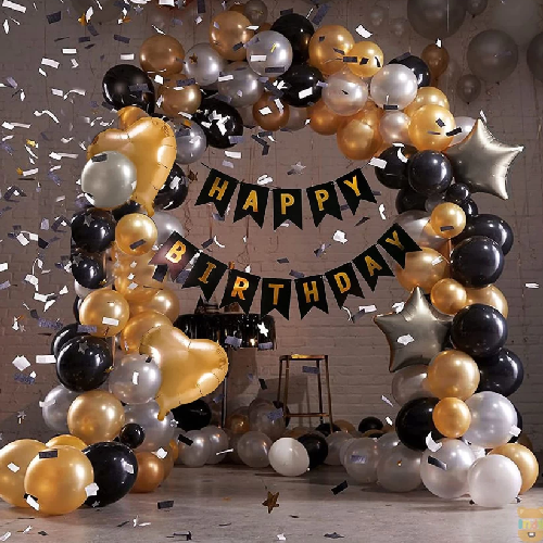 Theme party balloon decor sample