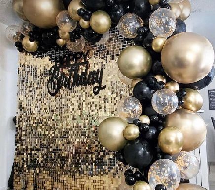 Helium balloon decoration